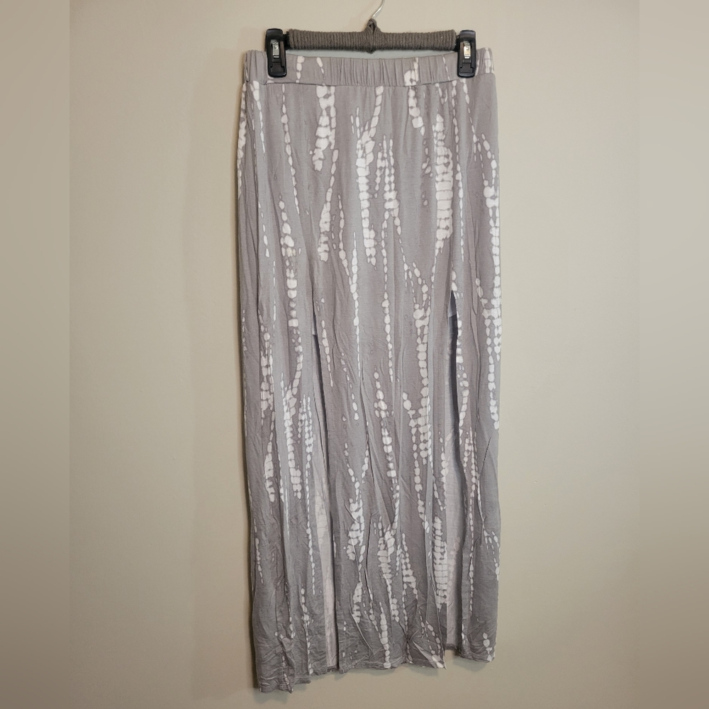 Tye dye Earthbound double slit skirt